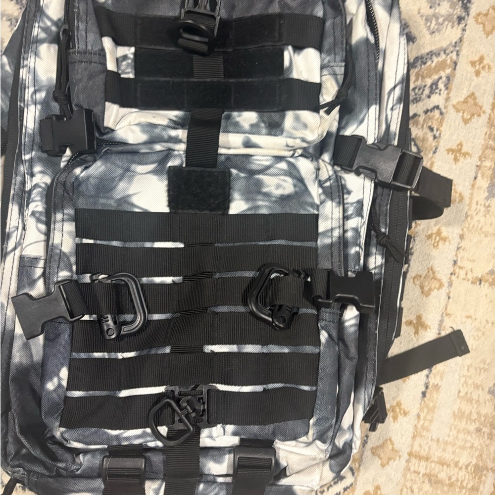 Stylish Black and Gray Men's Backpack
